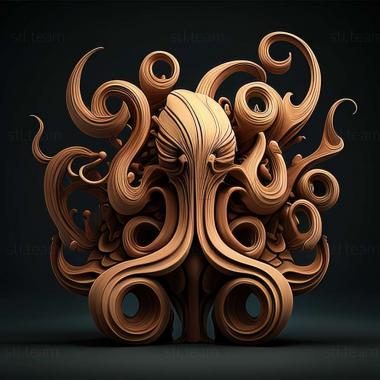 3D model tentacles (STL)